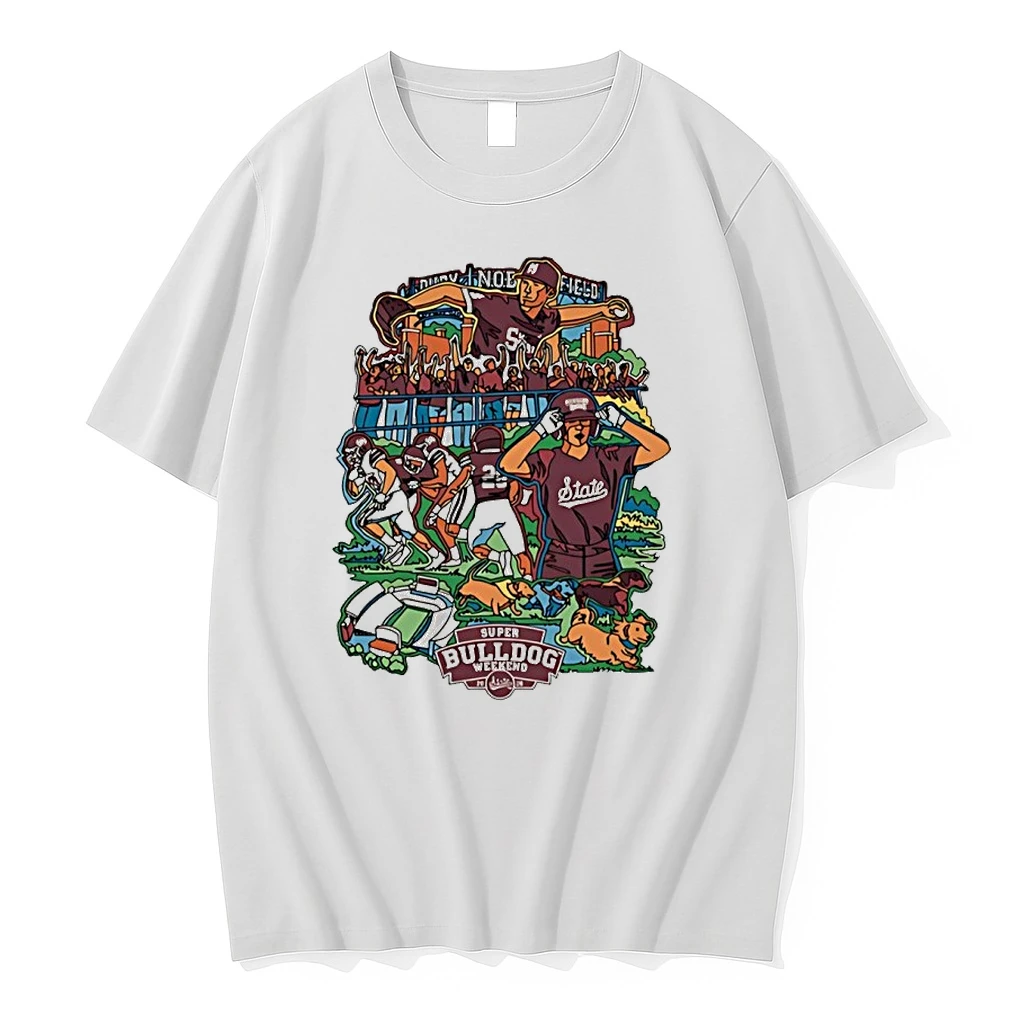 Mississippi State University Super Bulldog Weekend 2026 Art Shirts