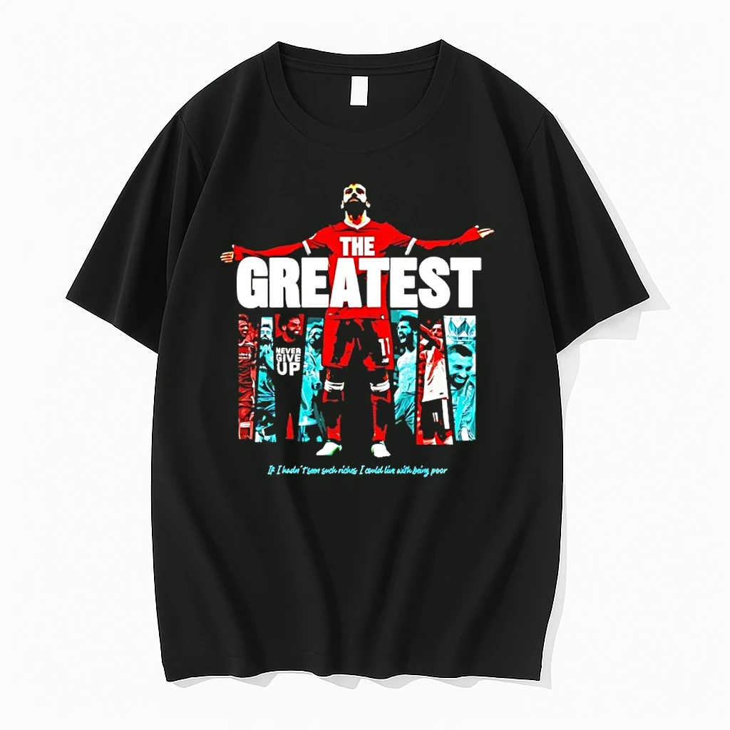 Mohamed Salah The Greatest Liverpool If I Hadnt Seen Such Riches I Should Live With Being Poor Shirts