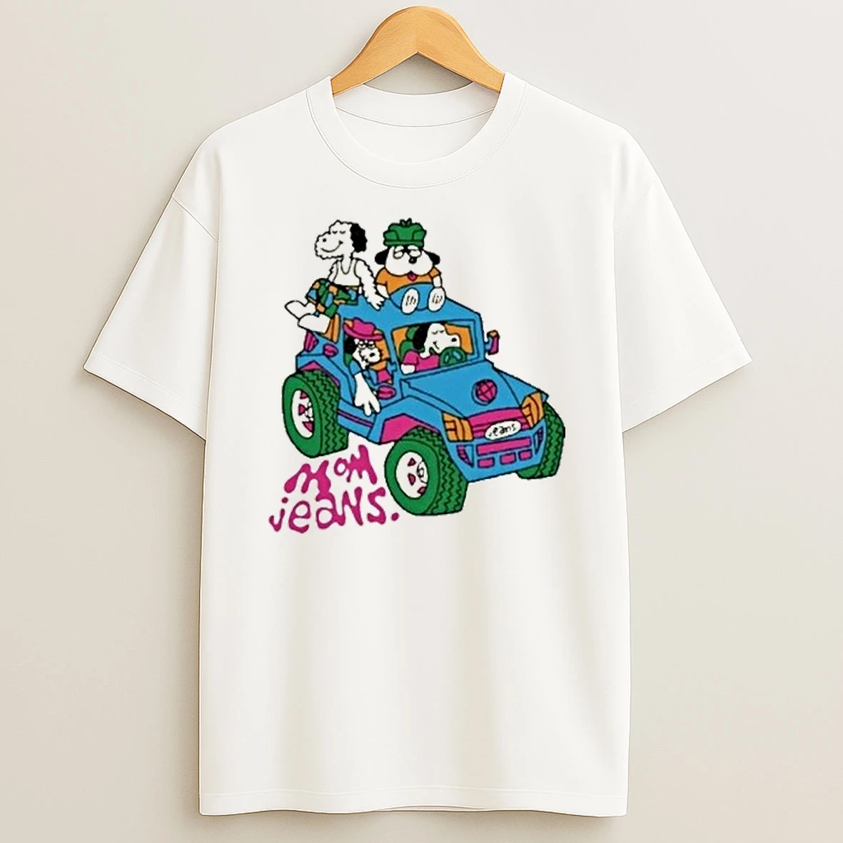 Mom Jeans Gorillaz Mock Tour 2026 Shirts