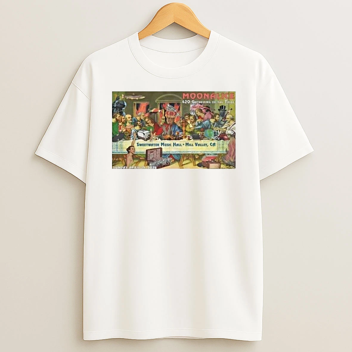 Moonalice 420 Gathering Of The Tribe On Apr 19 2026 In Mill Valley Ca Shirts