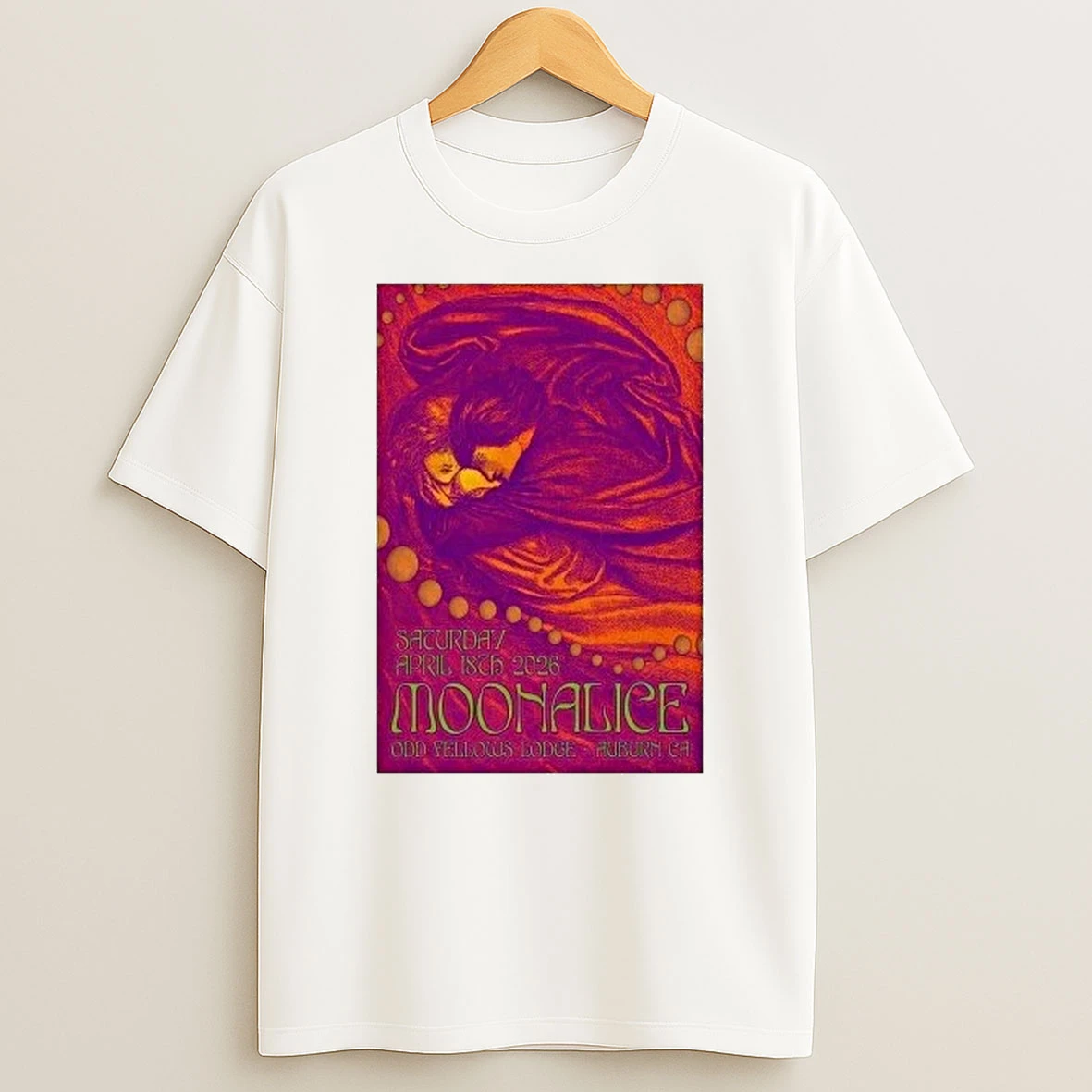 Moonalice April 18 2026 In Auburn Ca Shirts
