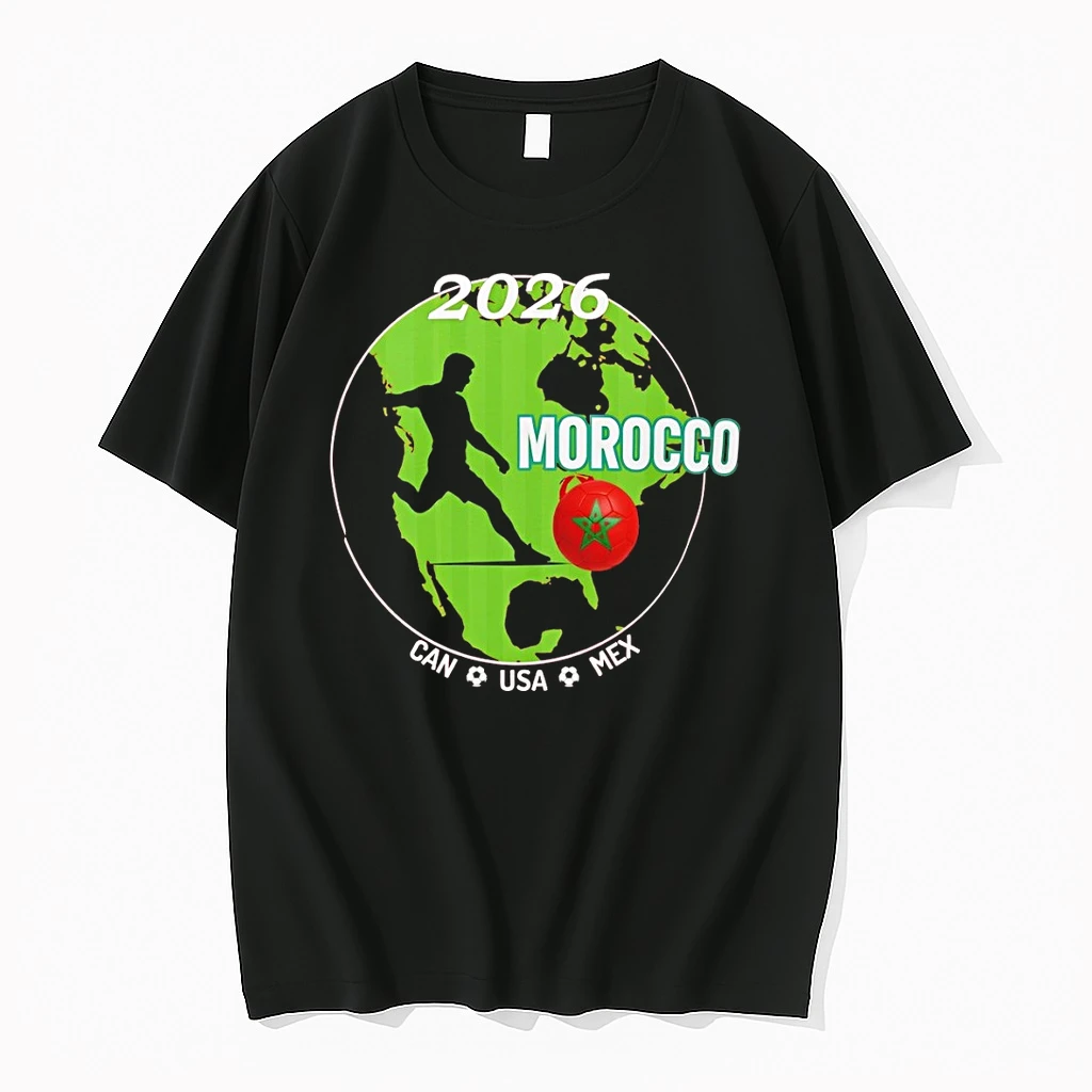 Morocco Football Can Usa Mex World Cup 2026 Shirts