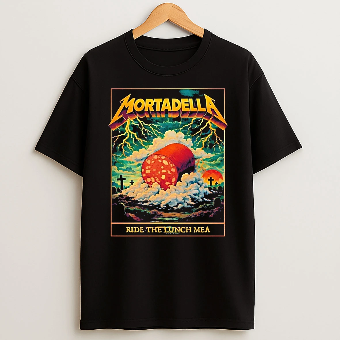 Mortadella Ride The Lunch Meat Shirts