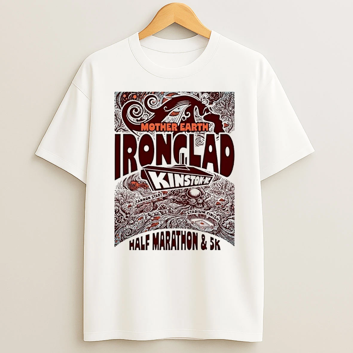 Mother Earth Ironclad Races Half Marathon And 5k Shirts