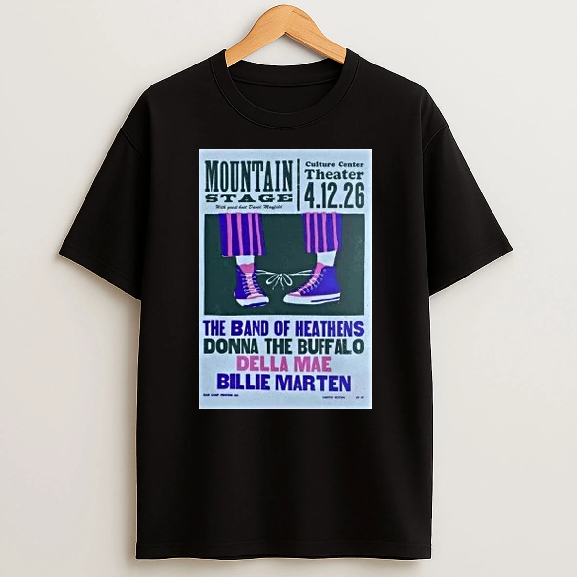 Mountain Stage Apr 12 2026 Charleston West Virginia Shirts