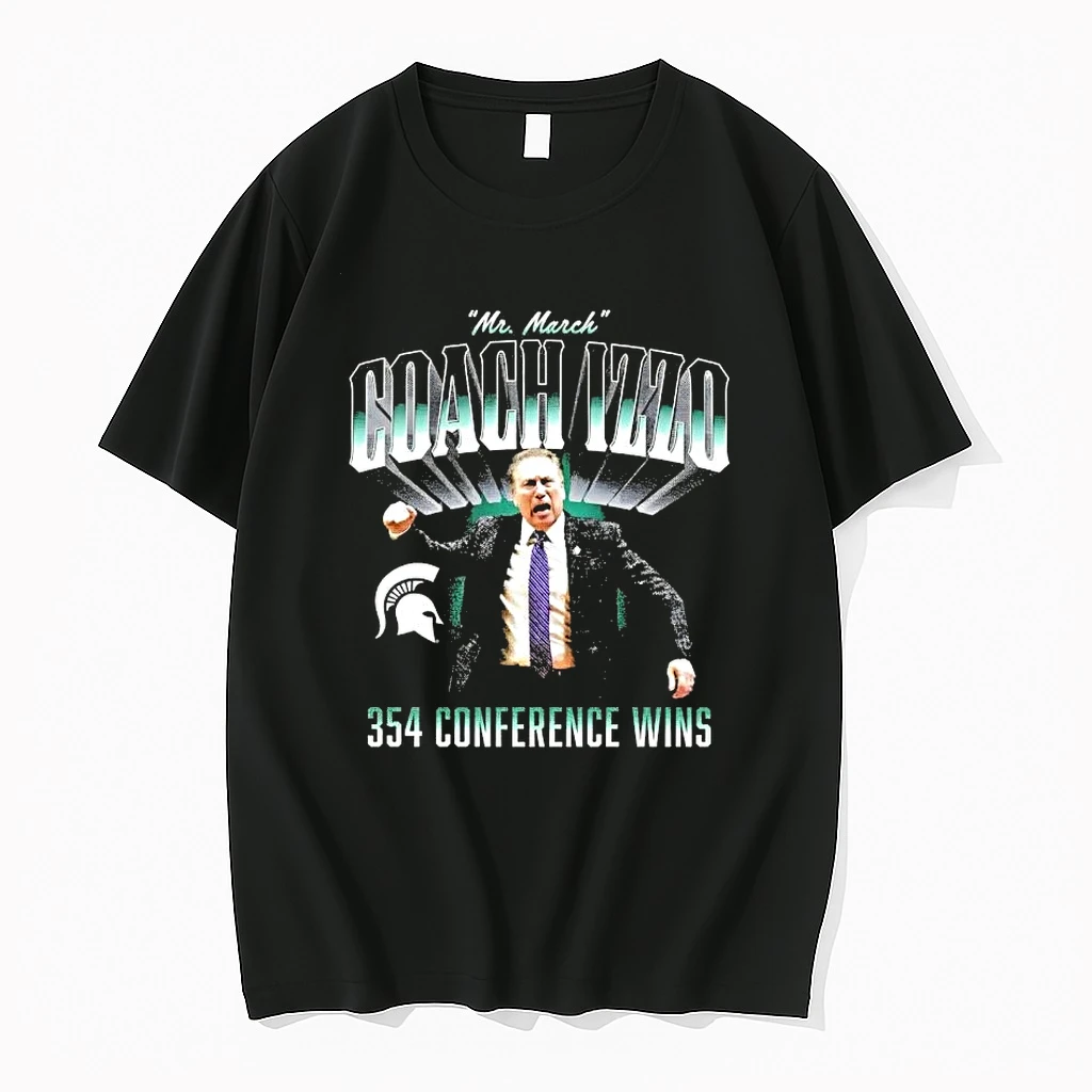 Mr March Coach Izzo Michigan State Spartans 354 Conference Wins Shirts