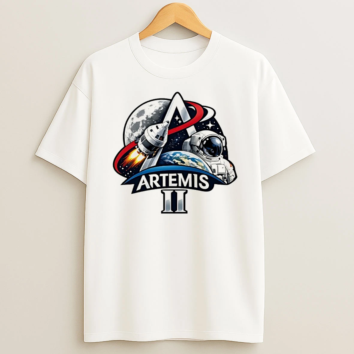 Nasa Artemis Ii Lunar Exploration Shirts
