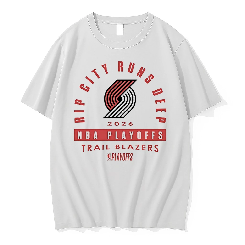 Nba 2026 Playoffs Mantra Trail Blazers Over The Rainbow Shirts