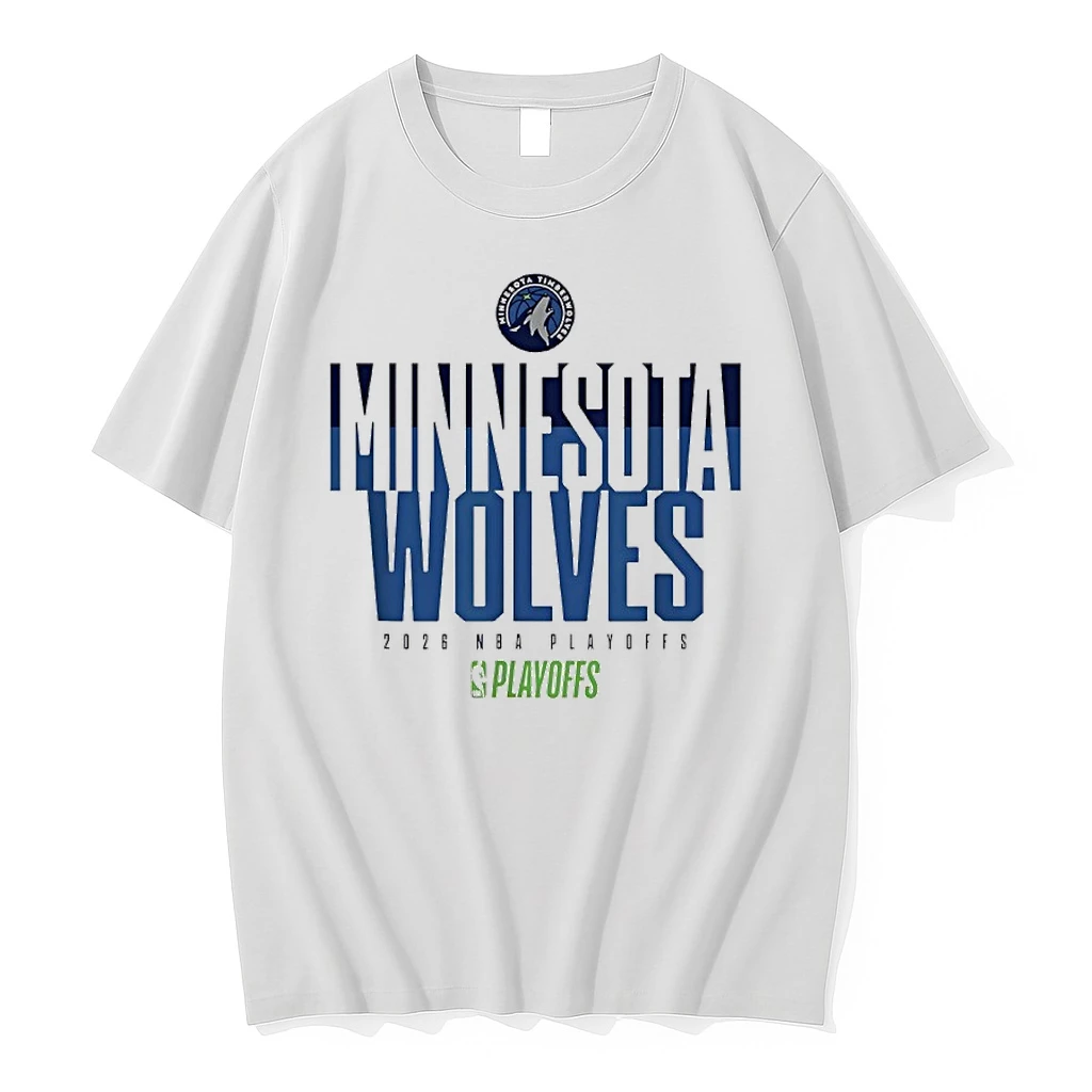 Nba 2026 Playoffs Minnesota Timberwolves Stacked Up Shirts