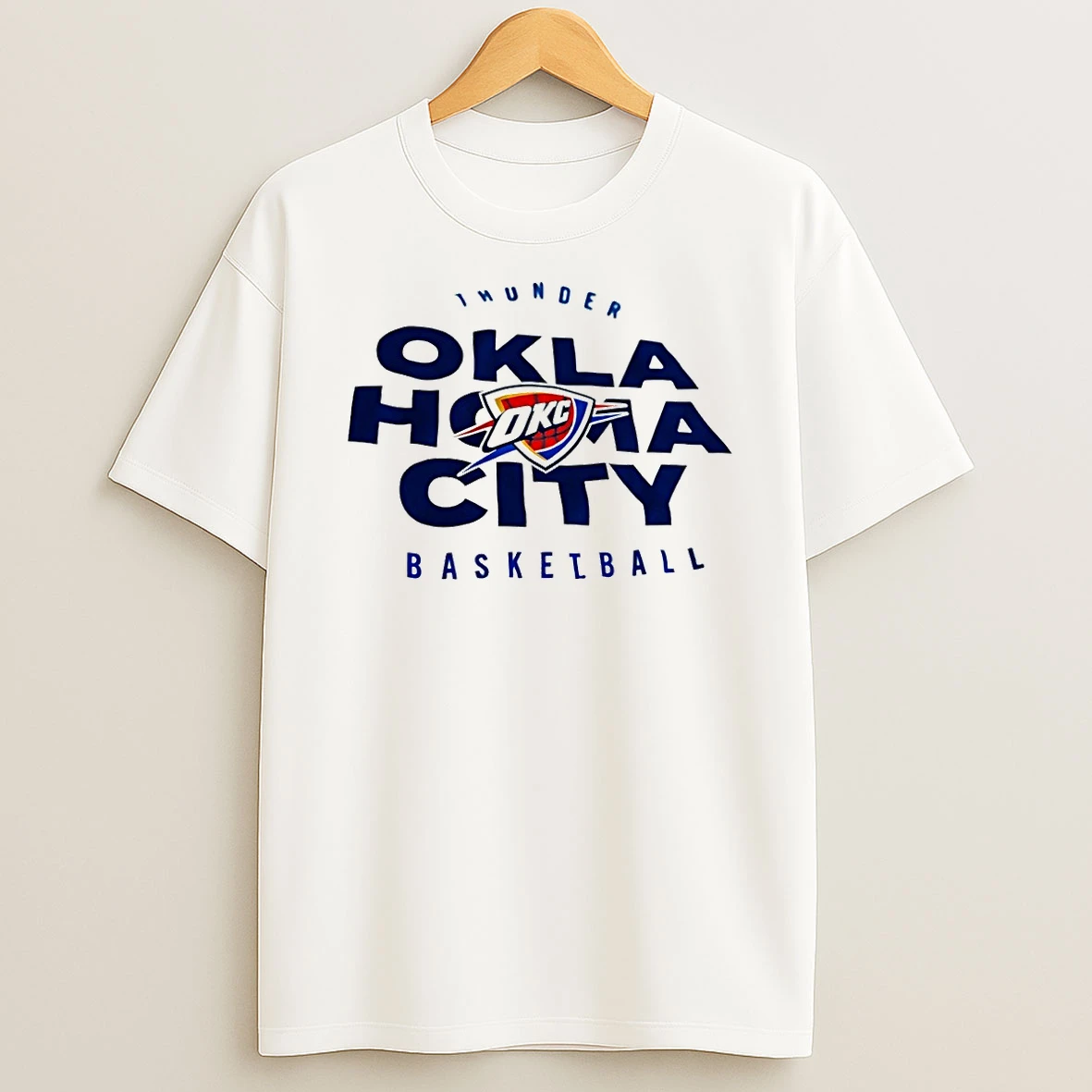 Nba Oklahoma City Thunder Basketball Logo 2026 Shirts