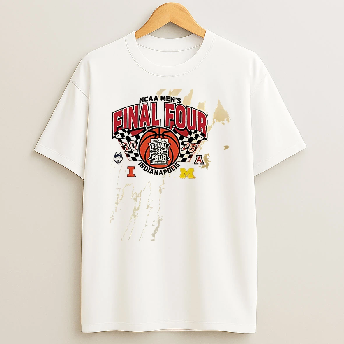 Ncaa Mens Basketball 2026 Final Four Team Logo Shirts