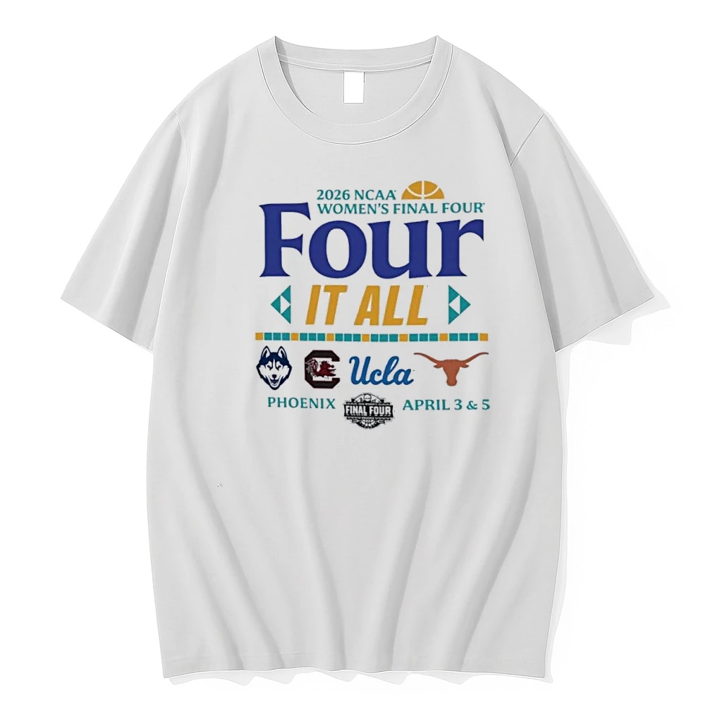 Ncaa Womens Final Four 2026 Four It All Phoenix Shirts