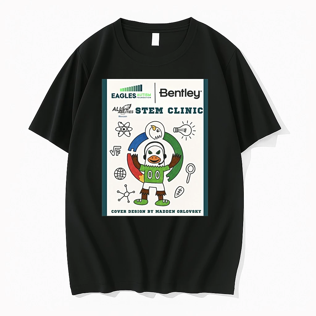 Nfl Live All Abilities Stem Clinic Eagles Autism Foundation Cover Desgin By Madden Orlovsky Shirts
