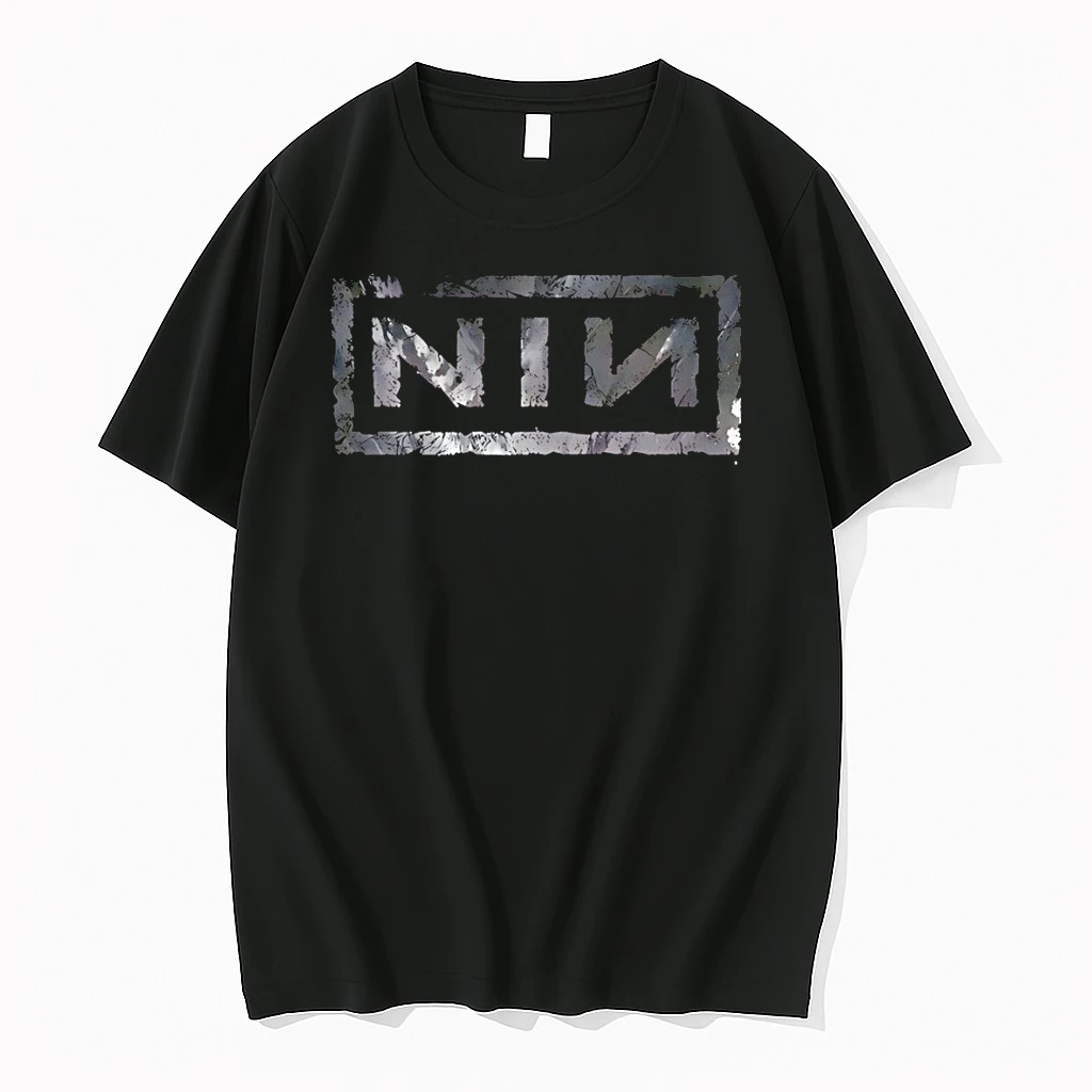 Nin Nine Inch Nails Rock Music Logo Shirts