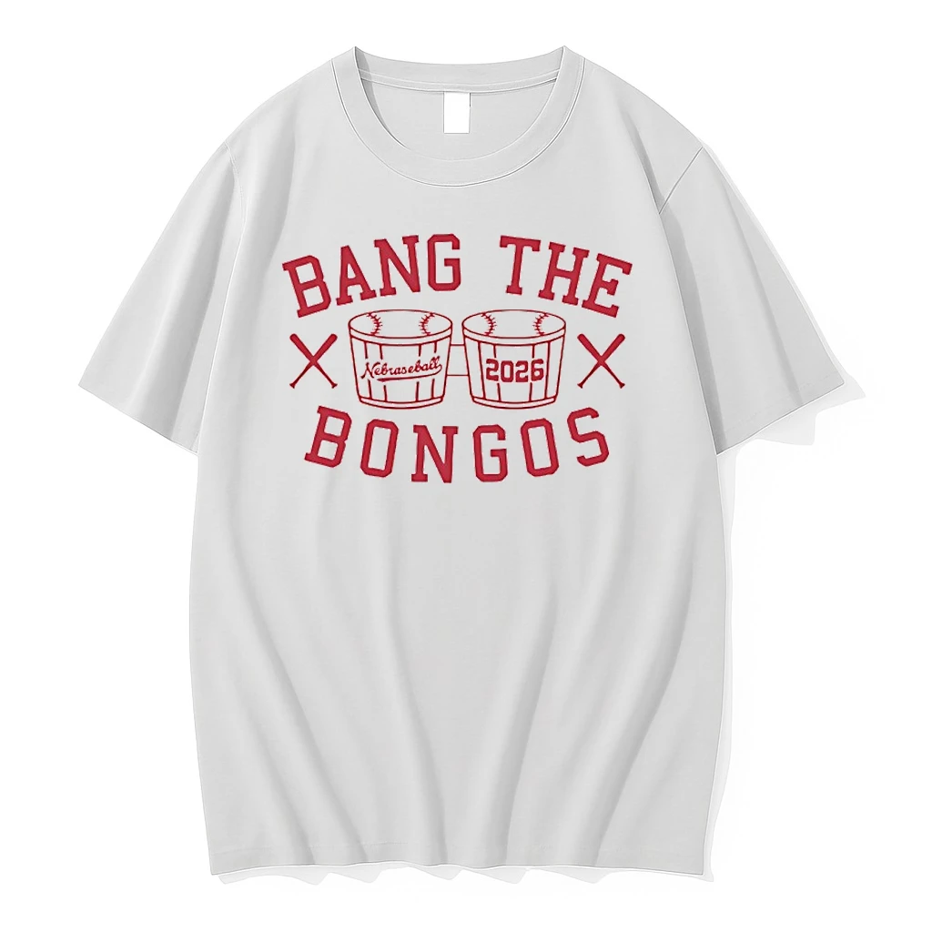 Nebraska Cornhuskers Bang The Bongos 2026 Shirts