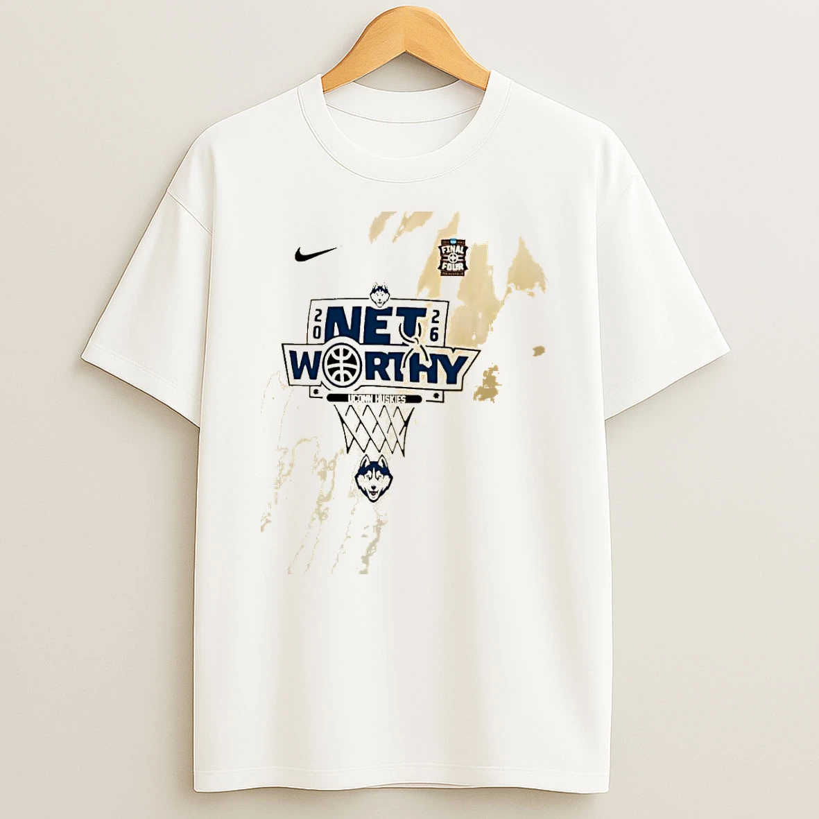 Net Worthy Uconn Huskies Final Four Series 2026 Basketball Team Shirts