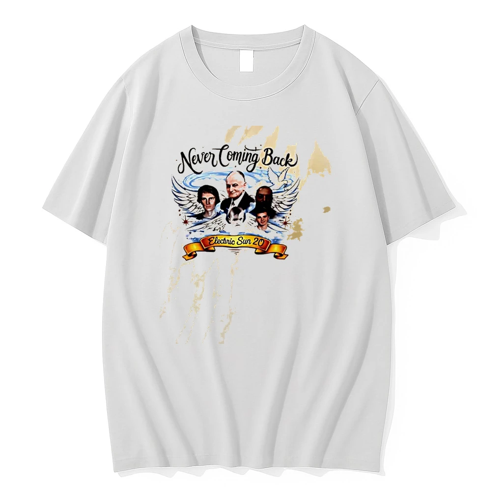Never Coming Back Electric Sun 20 Heaven Tribute With Wings And Dove Shirts