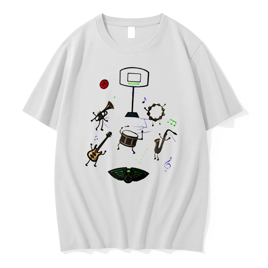 New Orleans Pelicans Basketball 504 Nola Musical Instruments 2026 Shirts