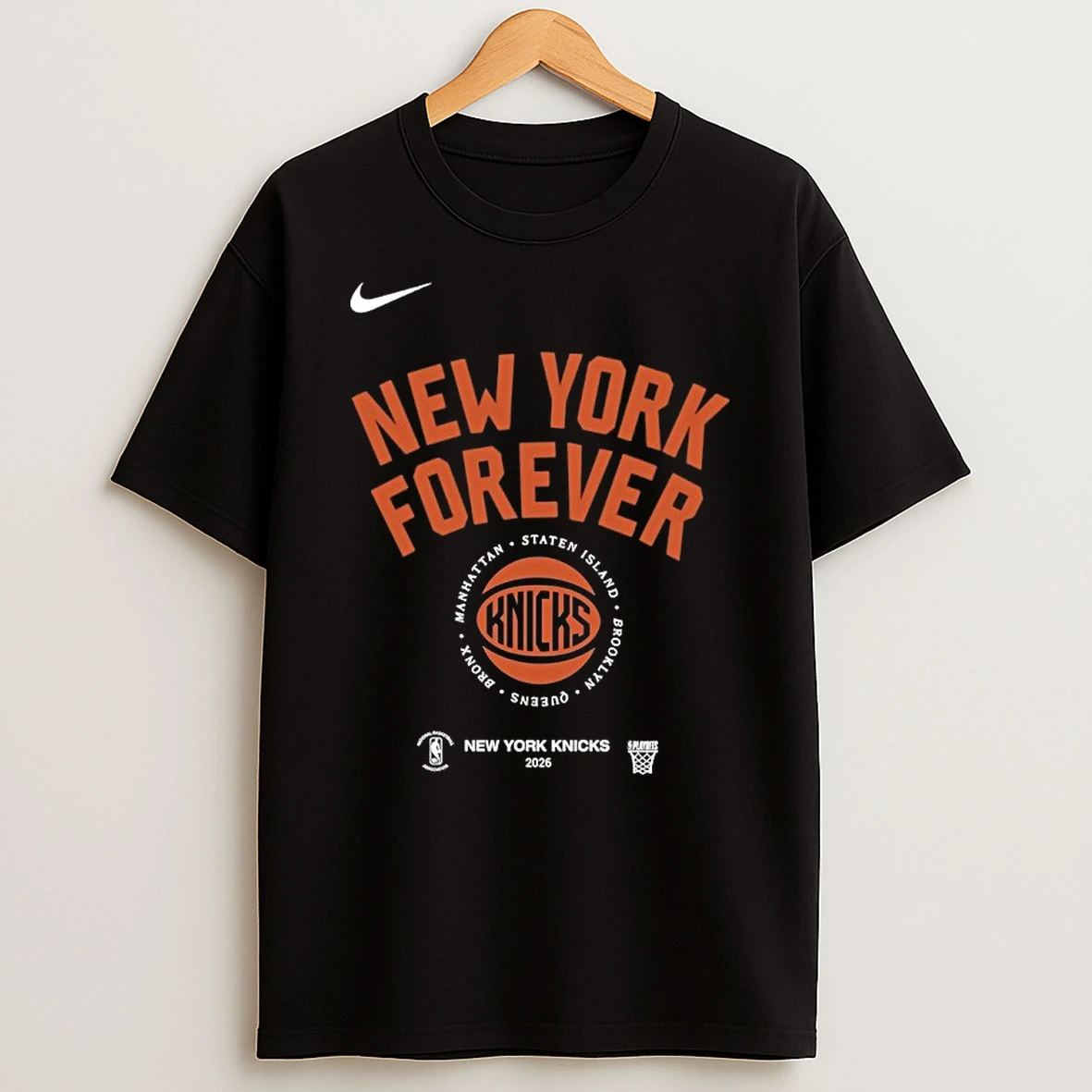 New York Knicks 2026 Nba Playoffs New York Forever Shirts