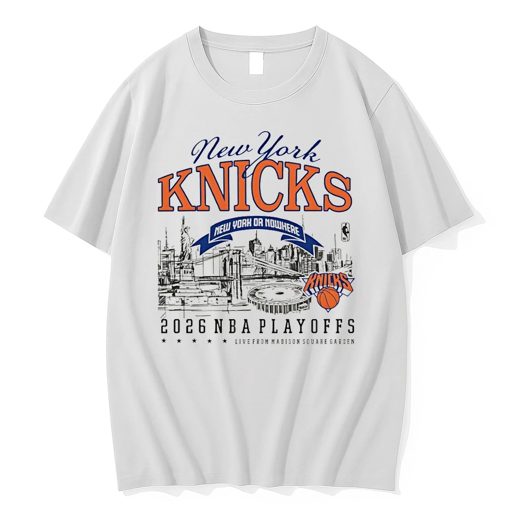 New York Knicks Basketball New York Or Nowhere 2026 Nba Playoffs Live From Madison Square Garden Shirts
