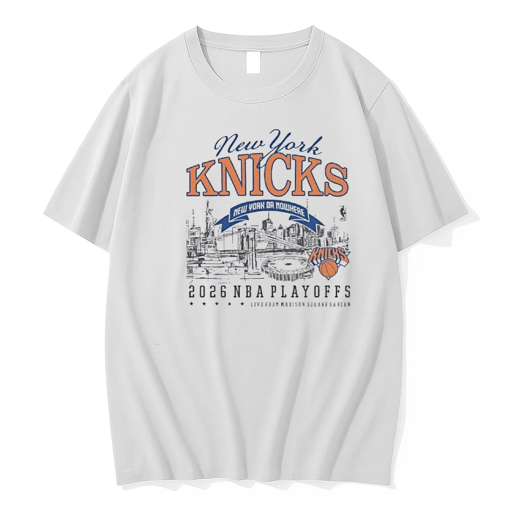 New York Knicks Nba Playoffs 2026 Live From Madison Square Garden Shirts