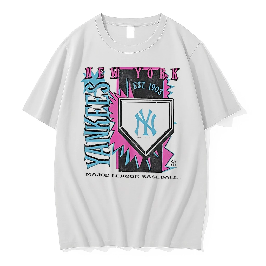 New York Yankees 1903 Mlb Cooperstown Neon Field Shock Shirts