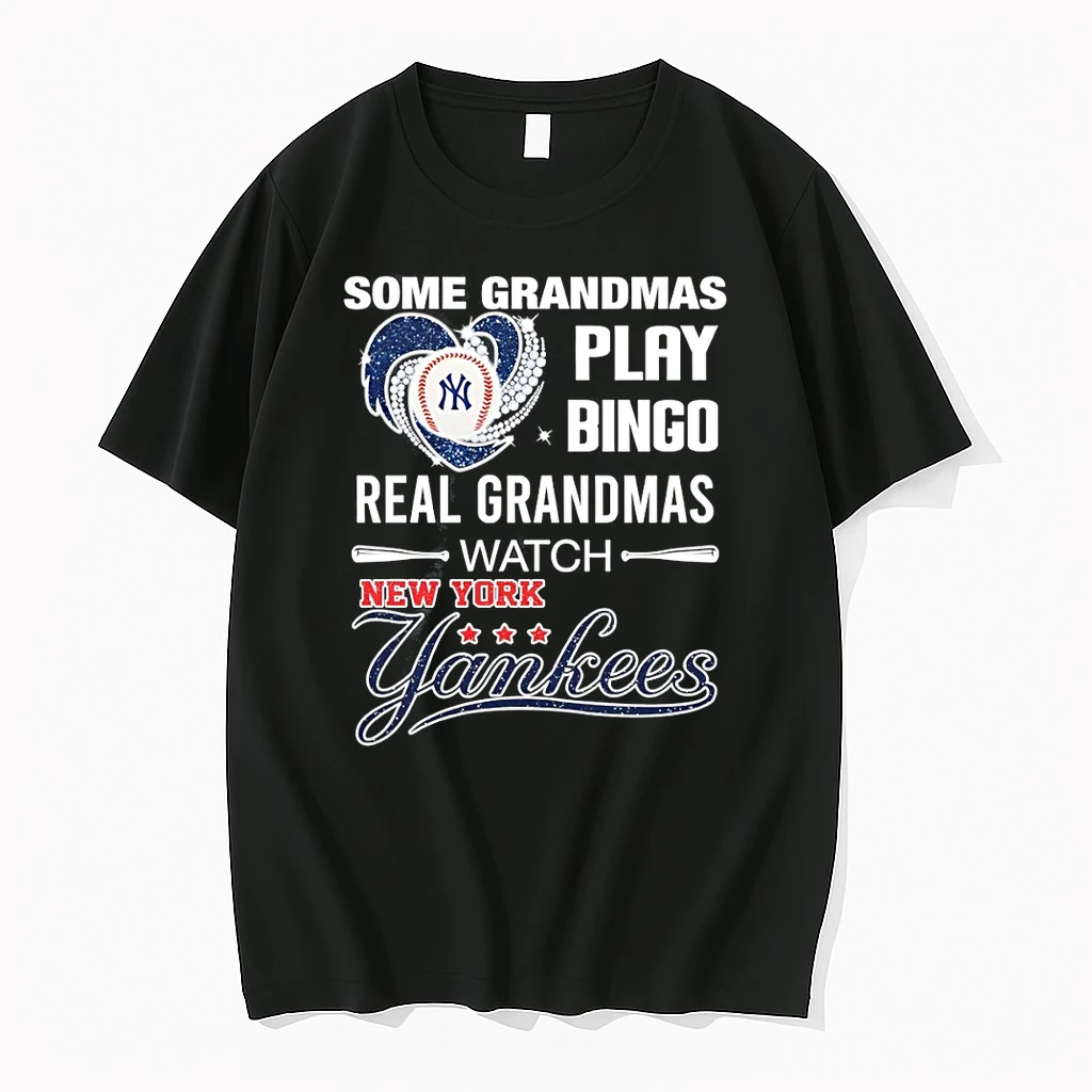 New York Yankees Baseball Some Grandmas Play Bingo Real Grandmas Watch Shirts