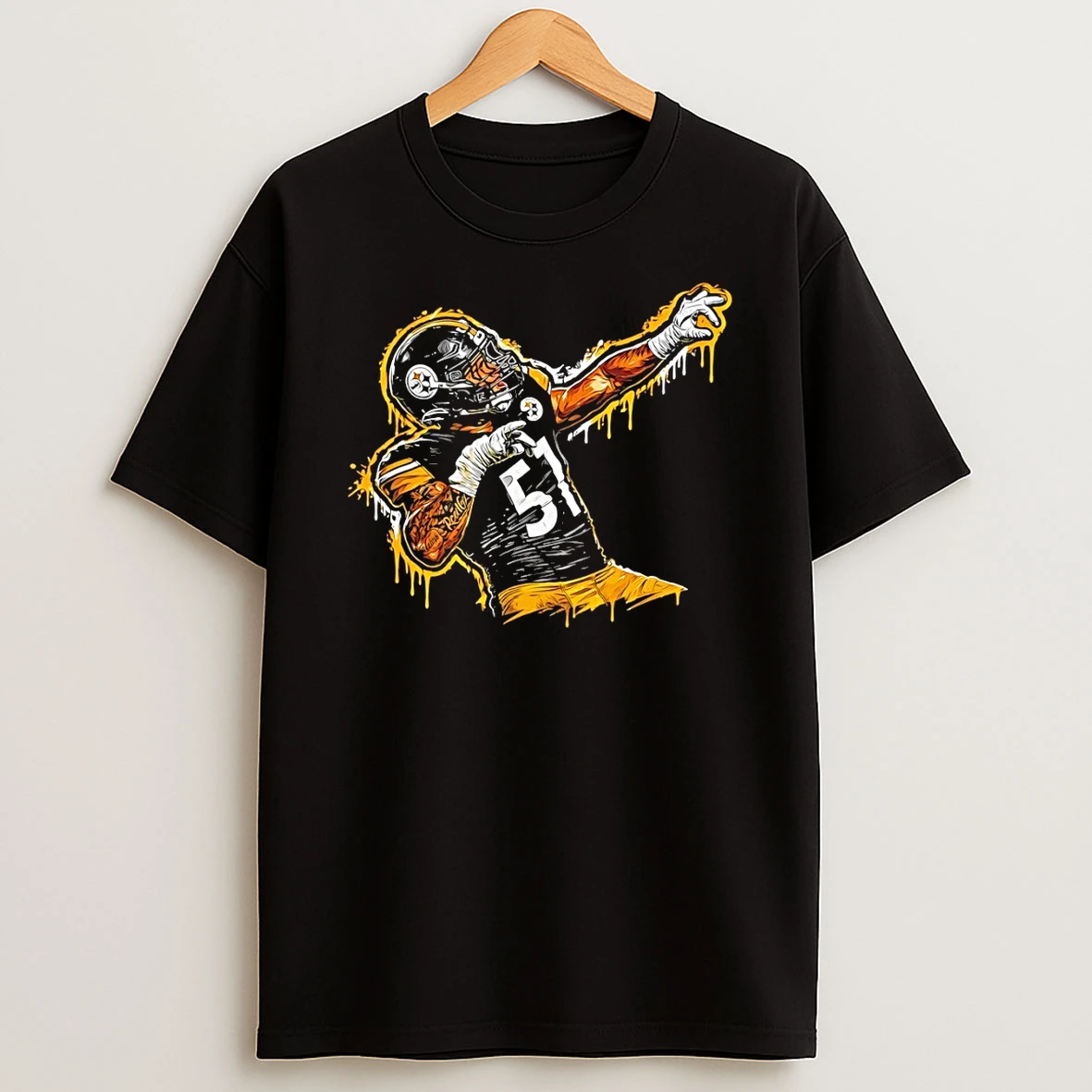 Nick Herbig 51 Pittsburgh Steelers Football Graffiti 2026 Shirts