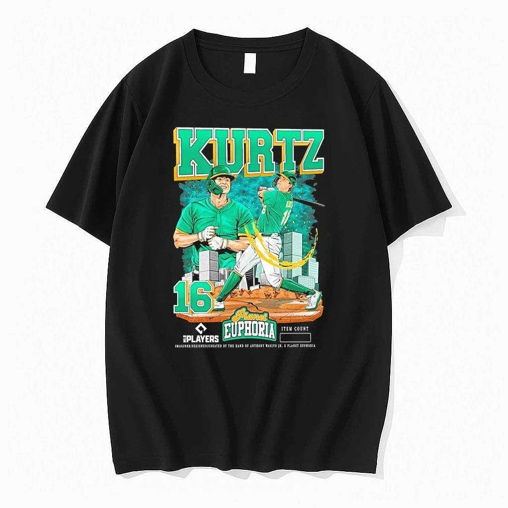 Nick Kurtz Athletics Mlb Players Planet Euphoria Artwork 2026 Shirts