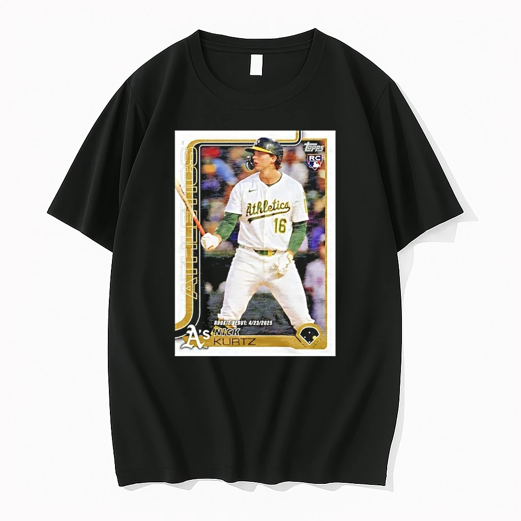 Nick Kurtz Athletics Baseball Rookie Debut 4 23 2025 Card Shirts