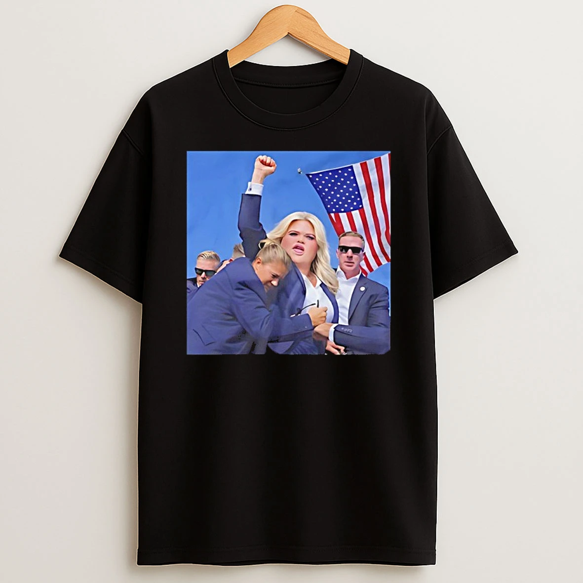 No Kings Protest Trump Shot Parody Shirts