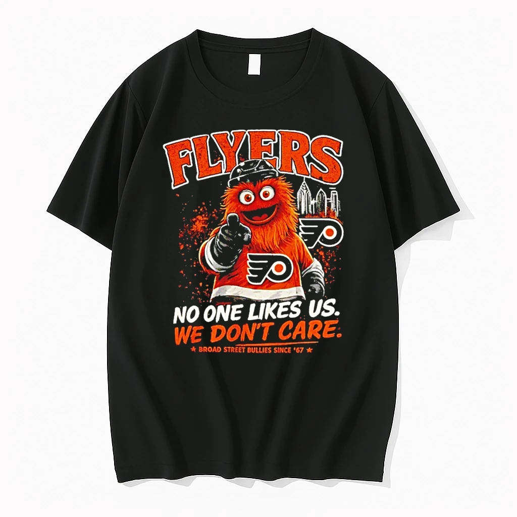 No One Likes Us We Dont Care Gritty Philadelphia Flyers Shirts