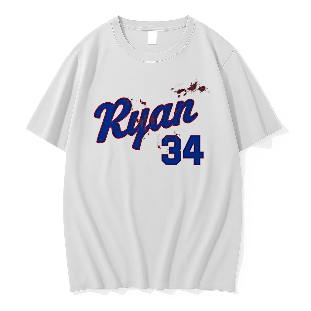 Nolan Ryan 34 Bloody Texas Rangers Baseball 2026 Shirts