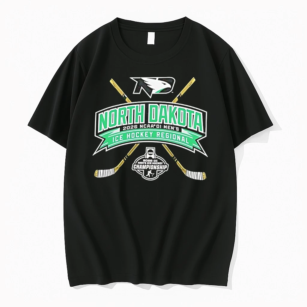 North Dakota Fighting 2026 Ncaa D I Mens Ice Hockey Regional Shirts