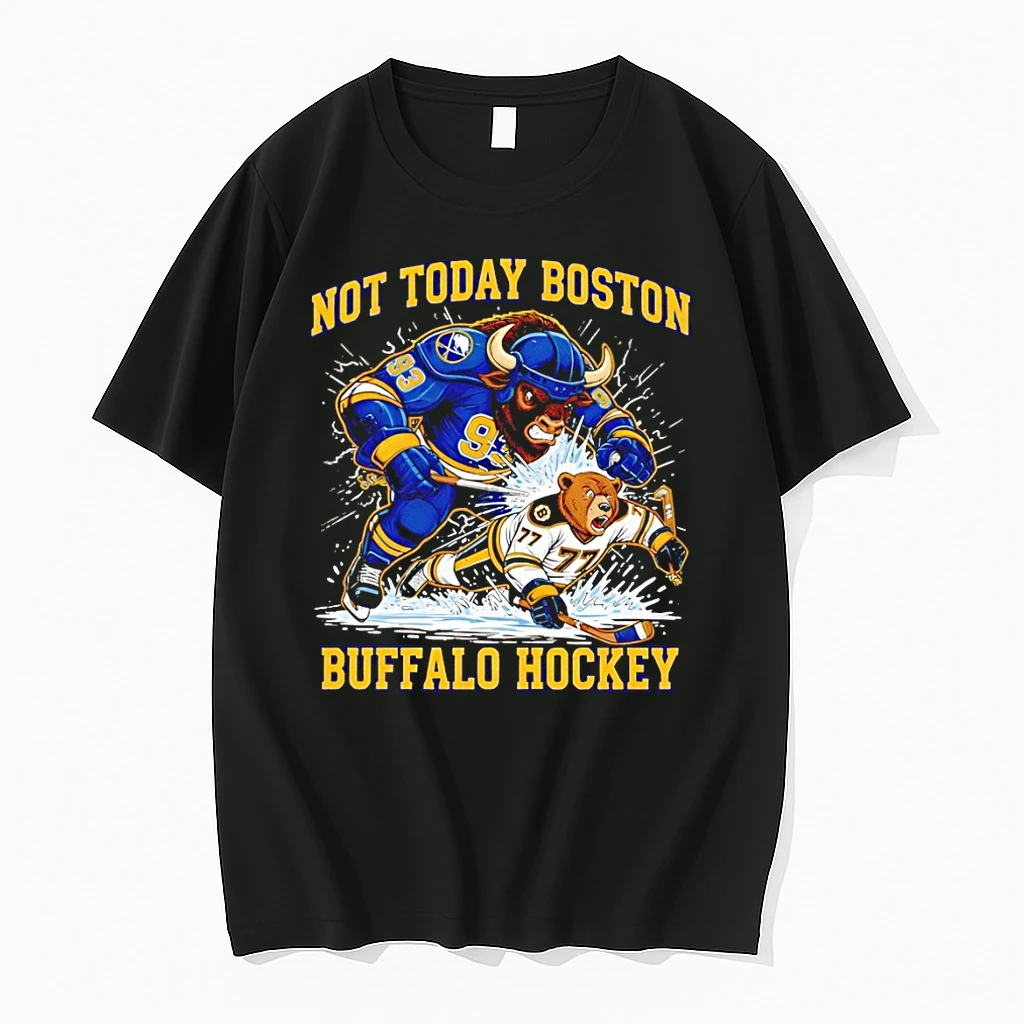 Not Today Boston Playoffs 2026 Buffalo Sabres Hockey Shirts