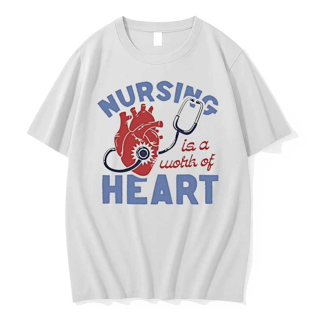 Nursing Is A Work Of Heart Shirts
