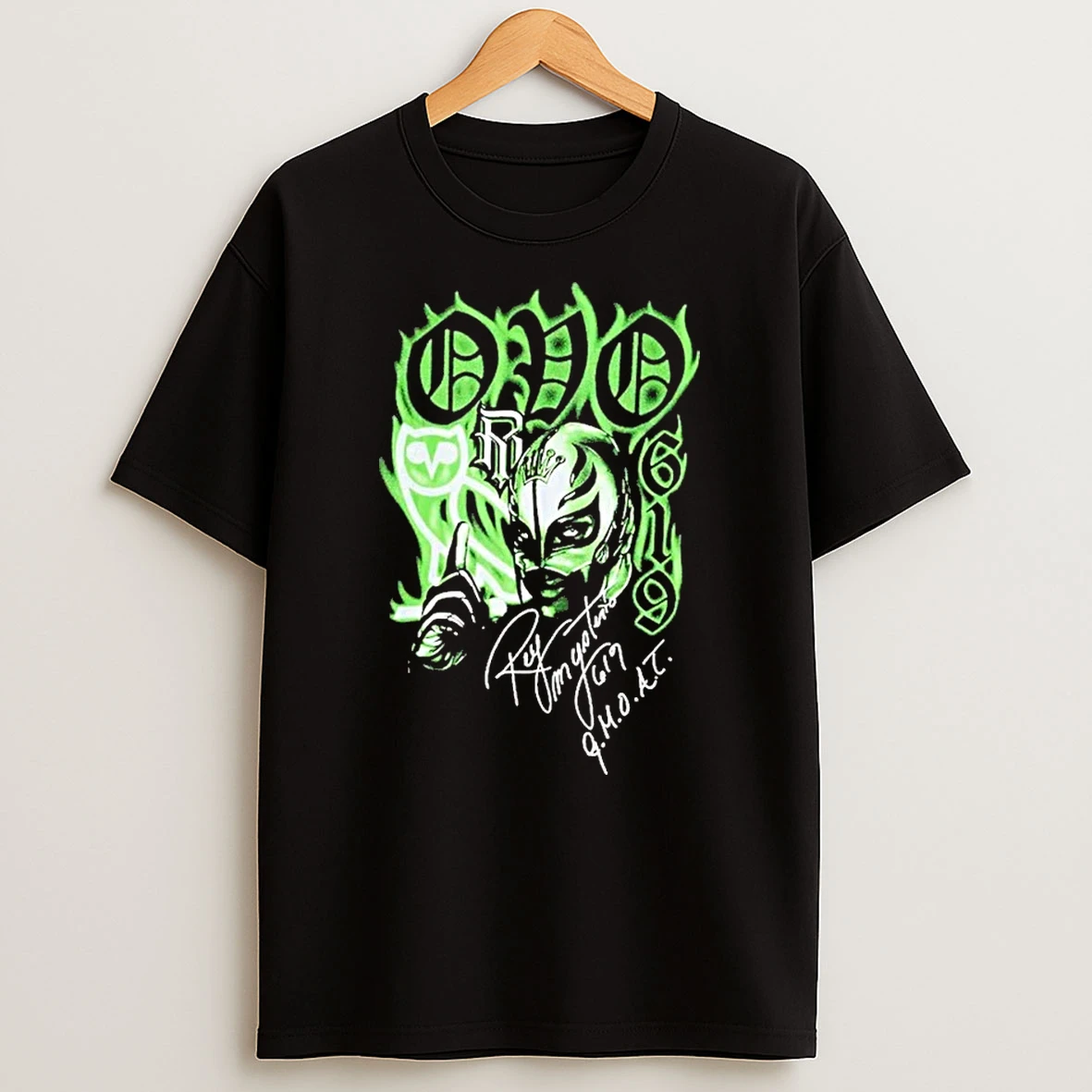 Ovo X Wwe Rey Mysterio Graphic 2026 Shirts