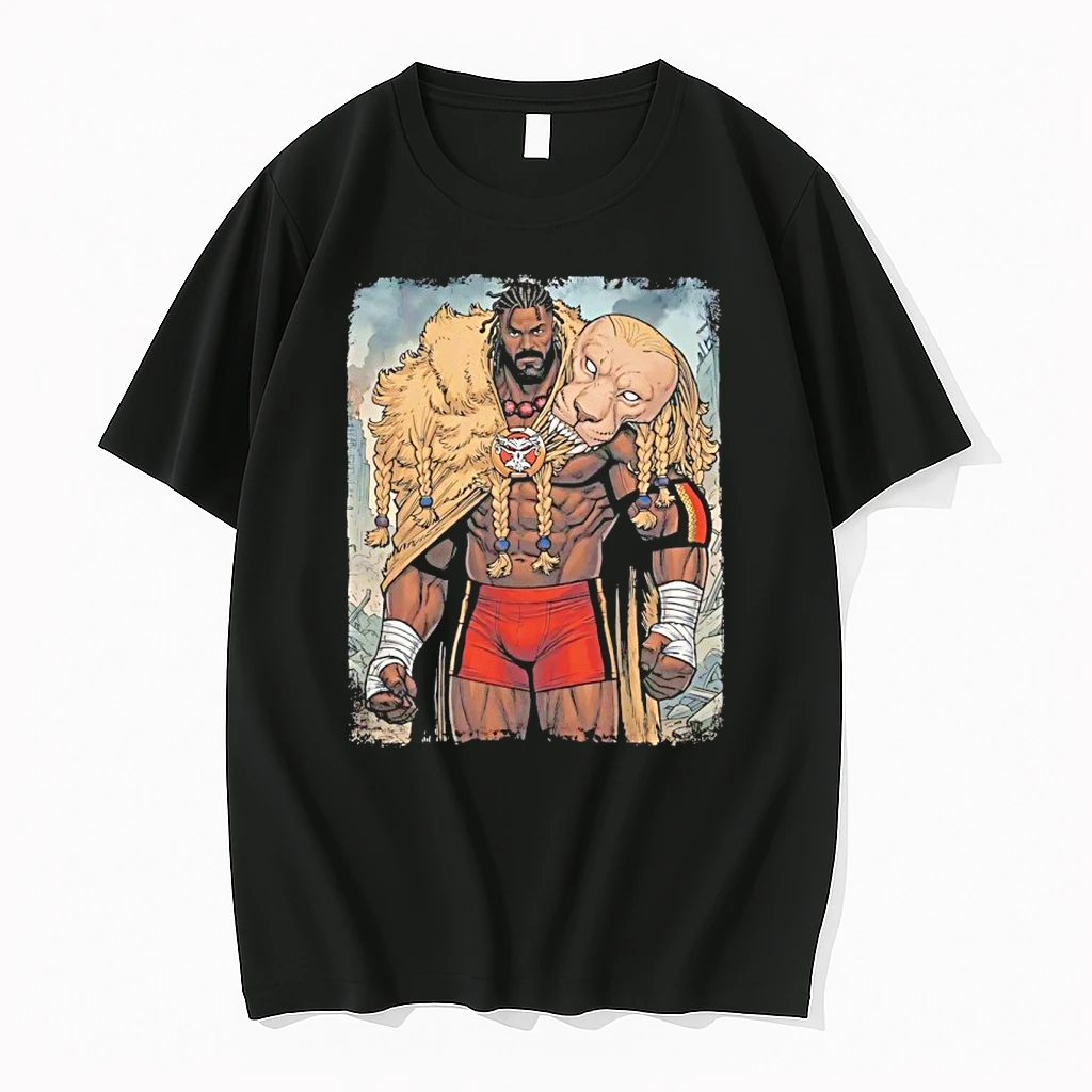 Oba Femi Vs Thragg Battle Beast Cape Shirts