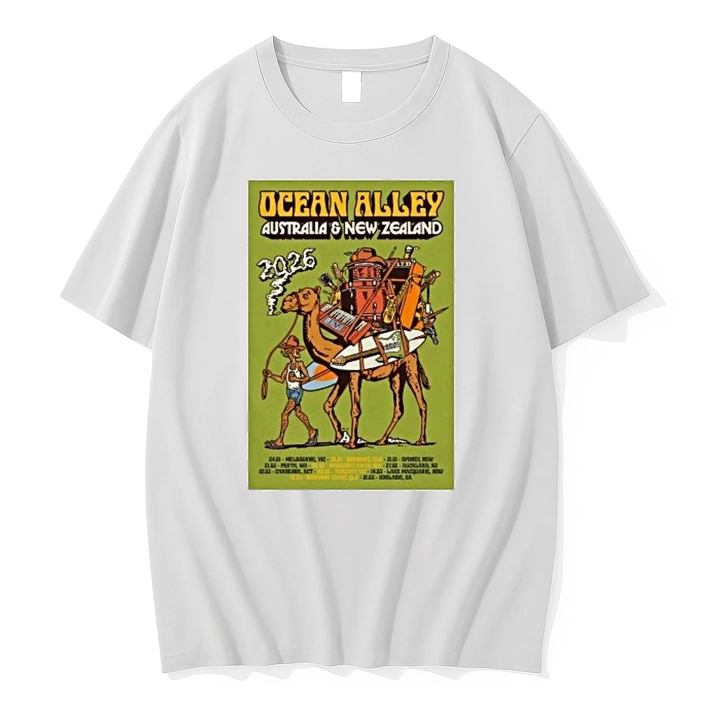 Ocean Alley Aus Nz Holographic Tour 2026 Shirts