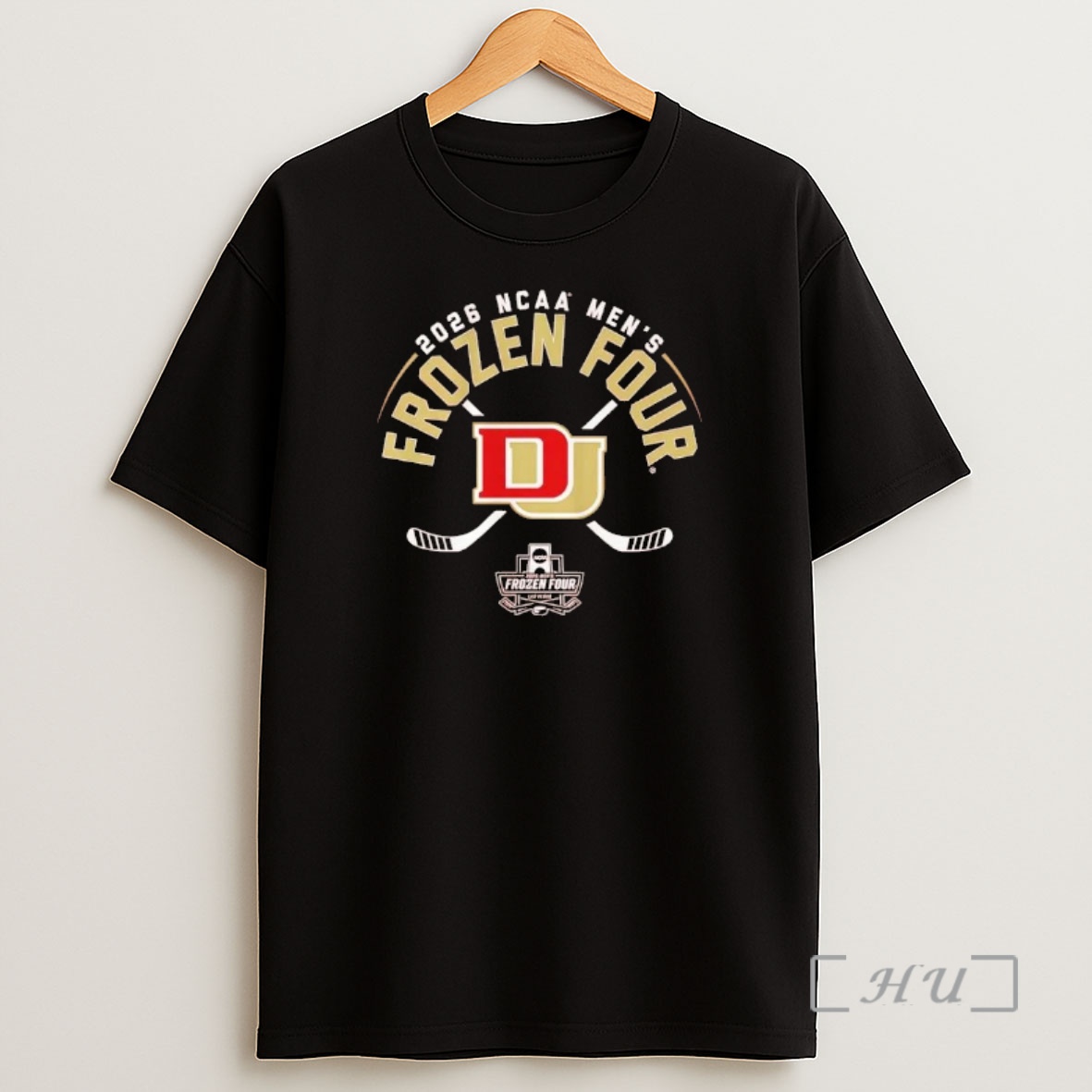 Officials 2026 Ncaa Frozen Four Mens Denver Pioneers Hockey Shirt Sweatshirt Tee
