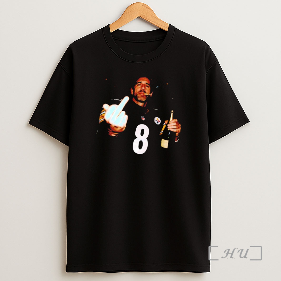 Officials Aaron Rodgers Middle Finger Smoking Pittsburgh Steelers Football 2026 Shirt Sweatshirt Tee
