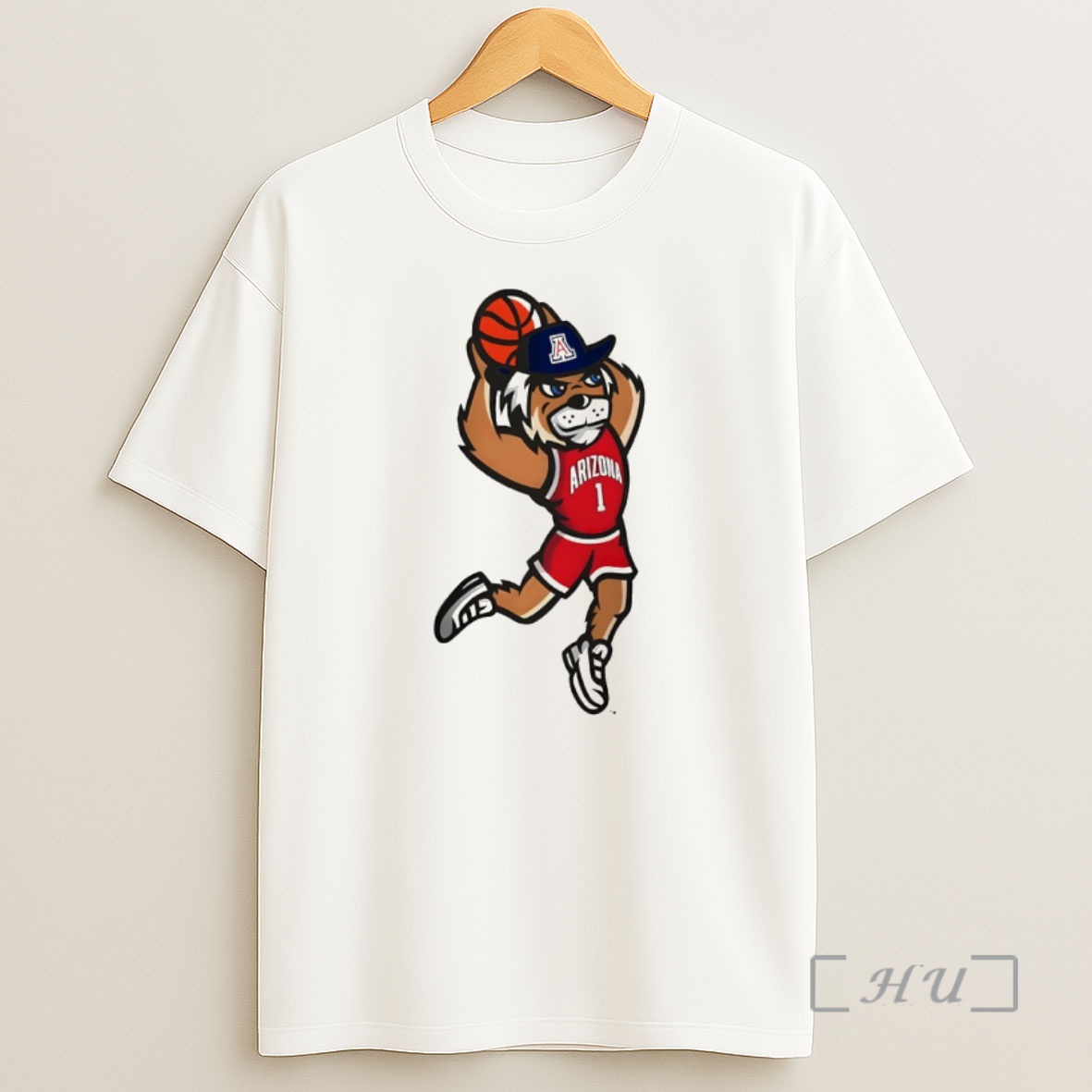 Officials Arizona Wildcats Wilbur Slam Dunk Basketball Shirt Sweatshirt Tee