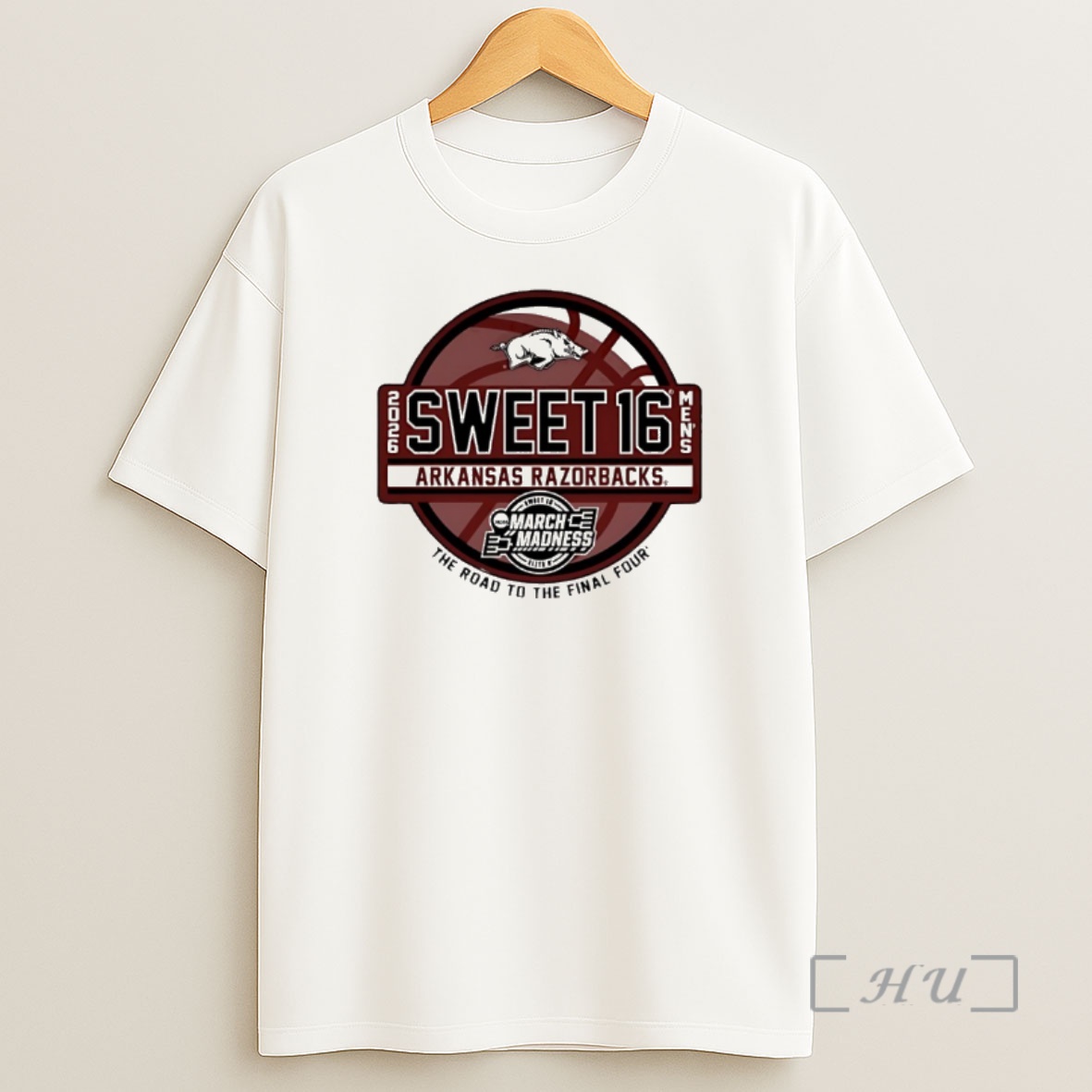 Officials Arkansas Razorbacks 2026 Mens Basketball Sweet 16 Shirt Sweatshirt Tee
