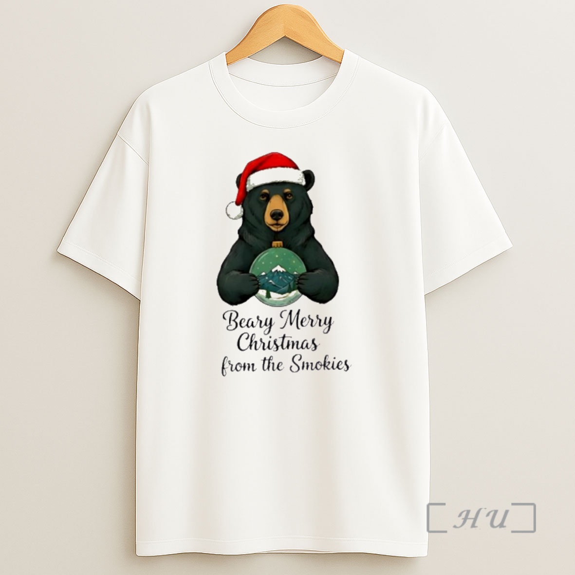 Officials Beary Merry Christmas From The Smokies 2025 Shirt Sweatshirt Tee