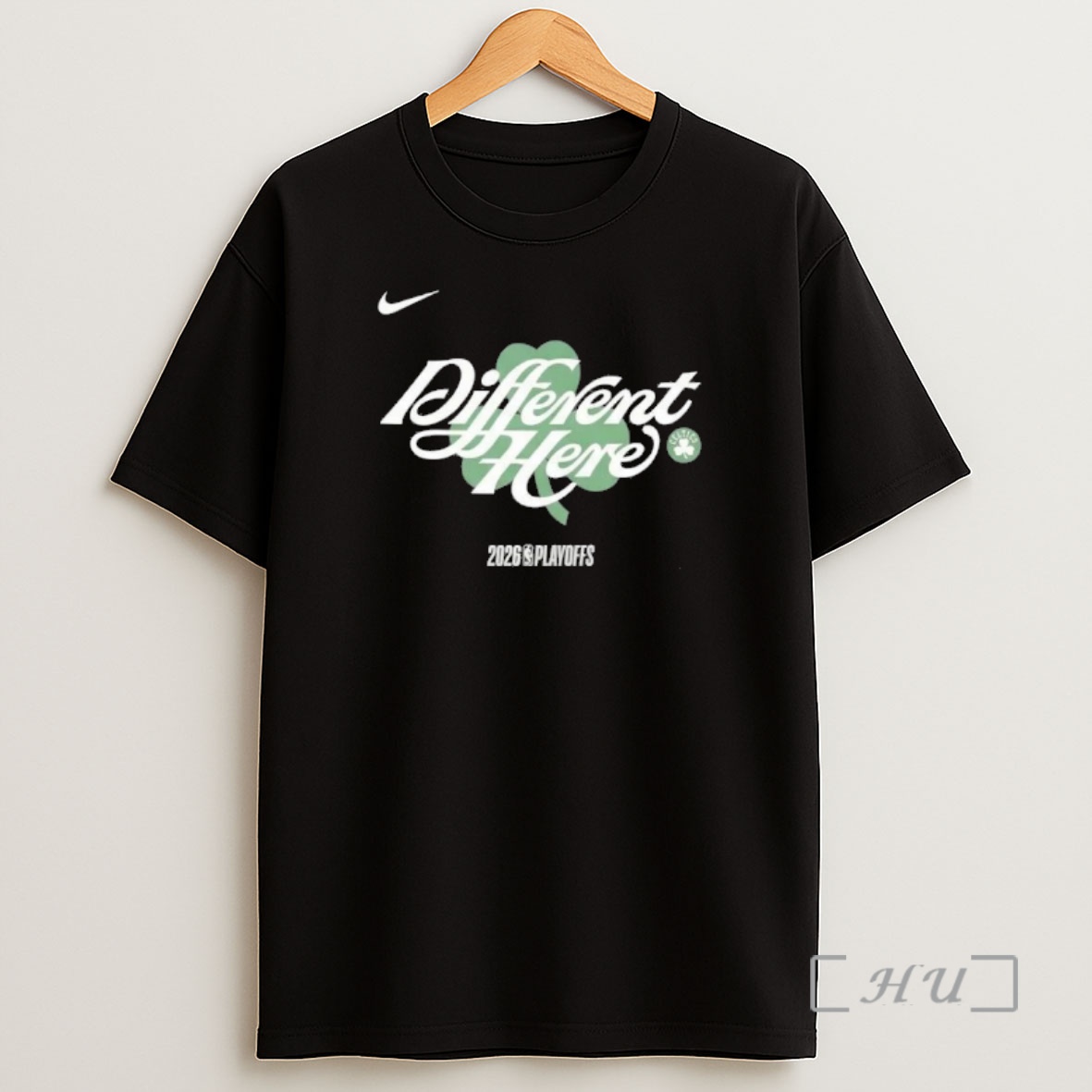 Officials Boston Celtics Nike 2026 Nba Playoffs Different Here Shirt Sweatshirt Tee