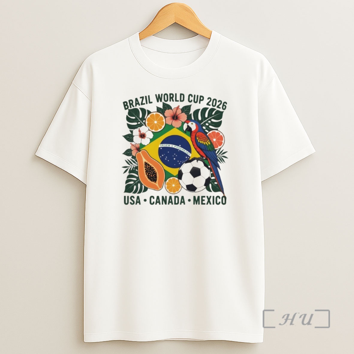 Officials Brazil World Cup 2026 Usa Canada Mexico Tournament Shirt Sweatshirt Tee