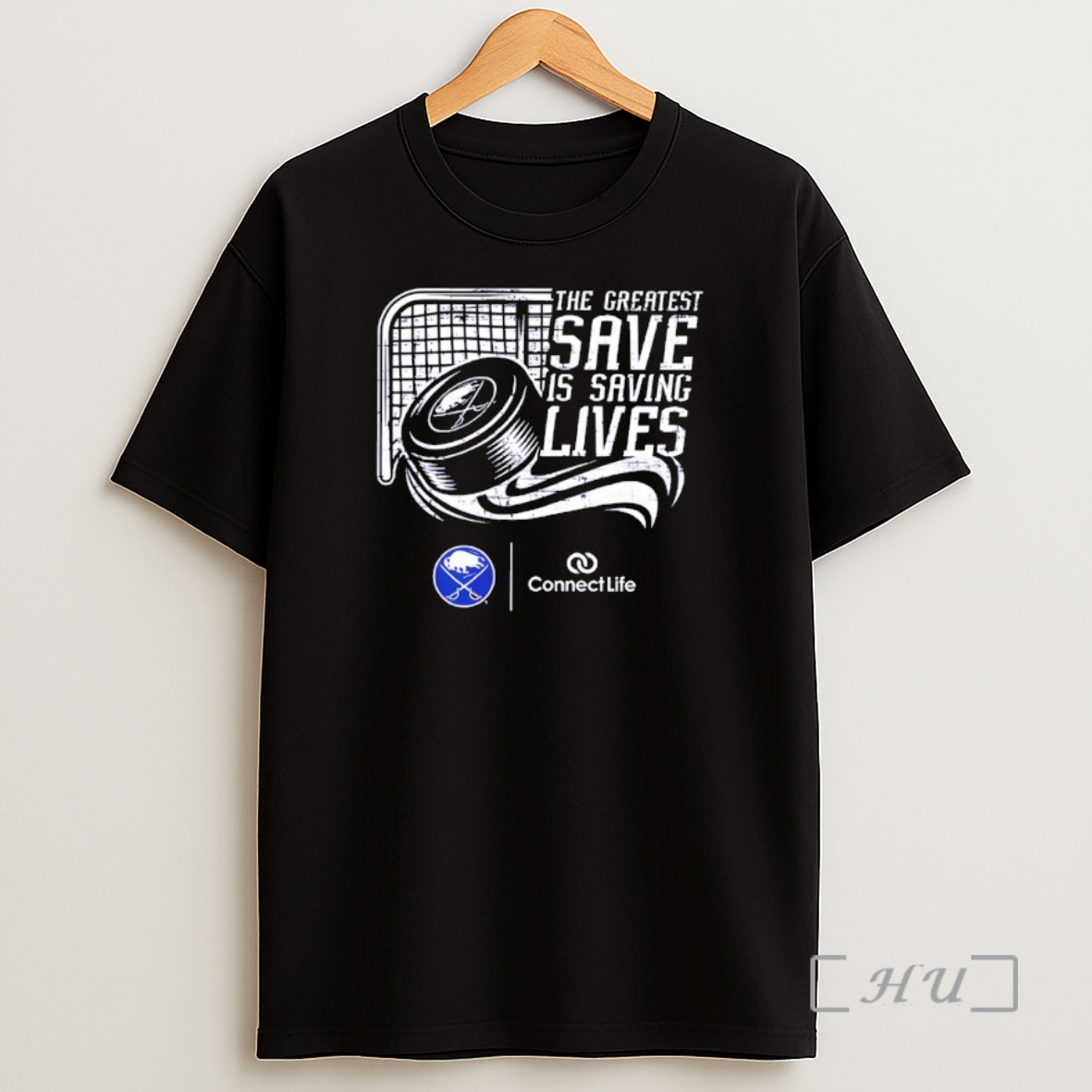 Officials Buffalo Sabres X Connect Life The Greatest Save Is Saving Lives Shirt Sweatshirt Tee