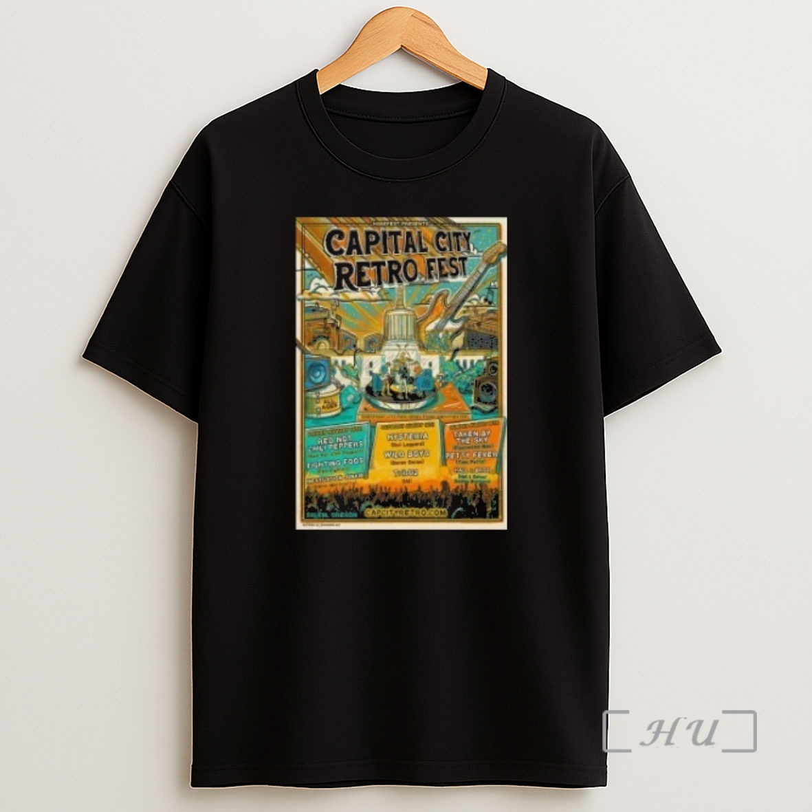 Officials Capital City Retro Fest Aug 14 2026 Shirt Sweatshirt Tee