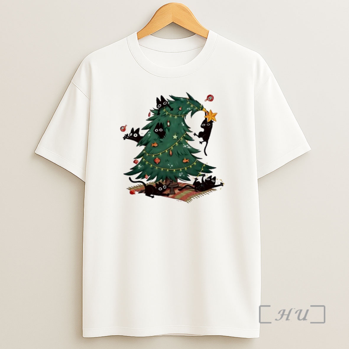 Officials Christmas Tree And Cats Cute 2025 Shirt Sweatshirt Tee