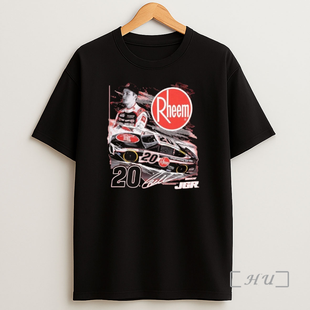 Officials Christopher Bell Joe Gibbs Racing Team Collection Red 20 Shirt Sweatshirt Tee